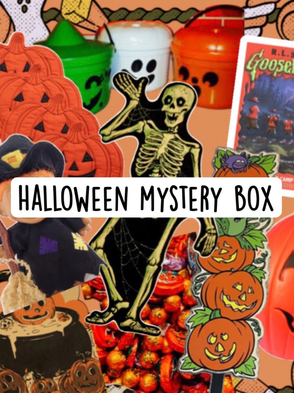 Nostalgic 90s Halloween Mystery Box
